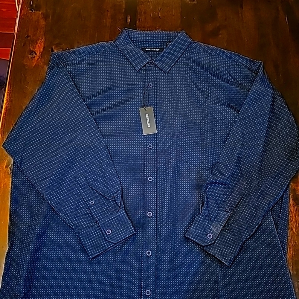 NWT Men's Dress Shirt 3X